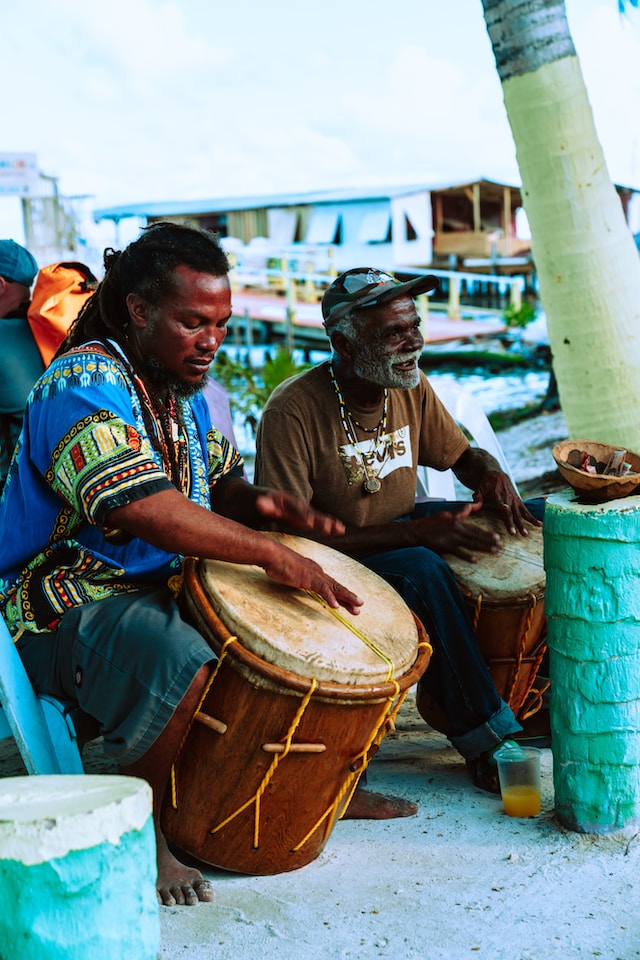 Belizean Drummers Image